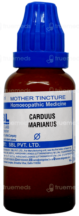 Sbl Carduus Marianus Q Mother Tincture 30Ml
